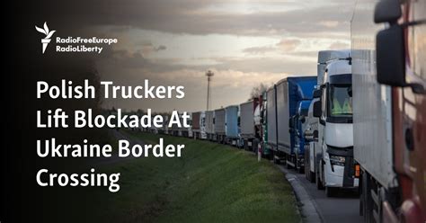 Polish truckers are in talks with Ukrainian counterparts as they protest unregulated activity